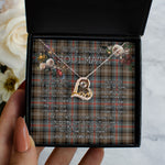To My Beautiful Soulmate Necklace In Your Eyes I Have Found My Home Clan Sutherland Weathered Tartan Forever Love Necklace