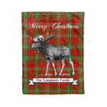Tartan Blanket With Moose Clan Langlands Plaid Blanket Tartan Plaid Fleece Blanket, Christmas Blanket, tartan blanket, plaid blanket, red plaid blanket, buffalo plaid blanket, green plaid blanket, plaid fleece blanket, blue plaid blanket, red tartan blanket, tartan plaid blanket, black and white plaid blanket, christmas plaid blanket, orange plaid blanket, tartan plaid throw blanket, pink plaid blanket, brown plaid blanket, buffalo check blanket
