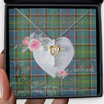 Gift For My Beautiful Girlfriend Necklace Valentine Necklace Clan Whitelaw Tartan Cross Dancing Necklace Scottish Tartan Jewelry
