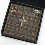 To My Beautiful Soulmate Necklace In Your Eyes I Have Found My Home Clan Scott Weathered Tartan Cross Dancing Necklace