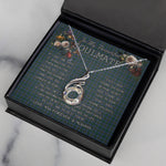 To My Beautiful Soulmate Necklace In Your Eyes I Have Found My Home Clan Cockburn Modern Tartan Rising Phoenix Necklace