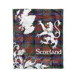 Tartan Plaid Fleece Blanket Tartan Blanket Thistle and Lion Scottish Clan MacDuff Hunting Modern Plaid Blanket, tartan blanket, plaid blanket, red plaid blanket, buffalo plaid blanket, green plaid blanket, plaid fleece blanket, blue plaid blanket, red tartan blanket, tartan plaid blanket, black and white plaid blanket, christmas plaid blanket, orange plaid blanket, tartan plaid throw blanket, pink plaid blanket, brown plaid blanket, buffalo check blanket