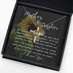 Cross Dancing Necklace - Mom Necklace Gift, Mothers's Day Necklace - Special Bond