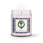 Soy Wax Candle - Buffalo Plaid Candle Clan Crest Badge Anderson Modern Tartan Plaid Soy Wax Candle, oil candle, candle handmade, wax candle, soy wax, nature wax, natural soy wax, natural soy candles, natural candle