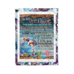 Scotstee Shop - Personalized Gift Letter To Wife Art Thanks My Wife Always Love Her Gift Fleece Blanket