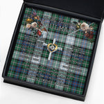 To My Beautiful Soulmate Necklace In Your Eyes I Have Found My Home Clan MacKenzie Dress Ancient Tartan Cross Dancing Necklace