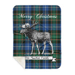 Scotstee Shop Plaid Tartan Blanket With Moose Clan MacRae Hunting Ancient Plaid Blanket, plaid blanket australia,plaid blanket canada,plaid christmas blanket,plaid fleece sherpa blanket,plaid sherpa blanket canada,plaid sherpa blanket lipstick,plaid sherpa blanket pink,plaid sherpa blanket queen