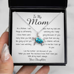 Opal Turtle Necklace - Mom Necklace - To Mom Necklace, Gorgeous Necklace for Mom from Daughter Mother's Day Gift