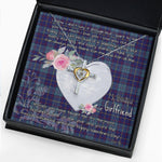 Gift For My Beautiful Girlfriend Necklace Valentine Necklace Clan MacCormick Tartan Cross Dancing Necklace Scottish Tartan Jewelry