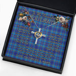 To My Beautiful Soulmate Necklace In Your Eyes I Have Found My Home Clan Mercer Tartan Cross Dancing Necklace