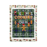 Personalized Gift Tartan Plaid Blanket Clan Blyth Tweeside With Christmas Cookie Baking Crew Christmas Gift Blanket, Plaid Blanket, Christmas Fleece Blanket, Christmas Blanket, Tartan Blanket, Scottish Blanket, Scotland Blanket, Family Name Blanket, Custom Blanket, Personalized Blanket