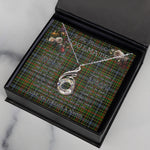 To My Beautiful Soulmate Necklace In Your Eyes I Have Found My Home Clan Walkinshaw Tartan Rising Phoenix Necklace