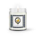 Soy Wax Candle - Buffalo Plaid Candle Clan Crest Badge Campbell Argyll Modern Tartan Plaid Soy Wax Candle, oil candle, candle handmade, wax candle, soy wax, nature wax, natural soy wax, natural soy candles, natural candle