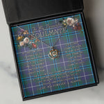 To My Beautiful Soulmate Necklace In Your Eyes I Have Found My Home Clan Glen Tartan Crown Pendant Necklace