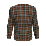 Scotstee Shop Tartan Plaid Sweatshirt, plaid sweatshirt, christmas sweatshirt, christmas sweatshirt womens, mens christmas sweatshirt, buffalo plaid sweatshirt,Clan Fergusson Weathered Sweatshirt