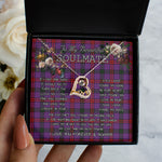 To My Beautiful Soulmate Necklace In Your Eyes I Have Found My Home Clan Montgomery Tartan Forever Love Necklace