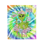 Scotstee Shop - Scotstee Shop Blanket Alien Dreams Rainbow Hippie Fleece Blanket