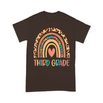3rd Grade Teacher Rainbow Leopard Third Grade Back To School Shirt Back To School Gifts - Scotstee Shop