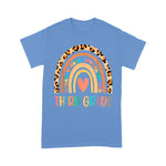 3rd Grade Teacher Rainbow Leopard Third Grade Back To School Shirt Back To School Gifts - Scotstee Shop