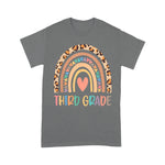 3rd Grade Teacher Rainbow Leopard Third Grade Back To School Shirt Back To School Gifts - Scotstee Shop