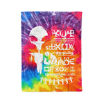 Scotstee Shop - Scotstee Shop Blanket Alien Propaganda Tie Dye Hippie Fleece Blanket