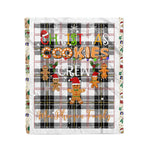Personalized Gift Tartan Plaid Blanket Clan MacPherson Modern With Christmas Cookie Baking Crew Christmas Gift Blanket, Plaid Blanket, Christmas Fleece Blanket, Christmas Blanket, Tartan Blanket, Scottish Blanket, Scotland Blanket, Family Name Blanket, Custom Blanket, Personalized Blanket