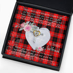 Gift For My Beautiful Girlfriend Necklace Valentine Necklace Clan Cunningham Modern Tartan Cross Dancing Necklace Scottish Tartan Jewelry