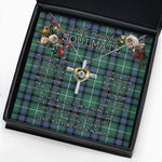 To My Beautiful Soulmate Necklace In Your Eyes I Have Found My Home Clan MacDonald Of The Isles Ancient Tartan Cross Dancing Necklace