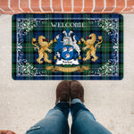 Doormat - Tartan Door Mat The Family Forbes Ancient Welcome Mat, Plaid Doormat Scottish