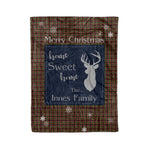 Scotstee Shop Tartan Plaid Christmas Fleece Blankets Clan Innes of Cowie Plaid Blanket