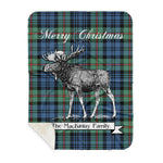 Scotstee Shop Plaid Tartan Blanket With Moose Clan MacKinlay Ancient Plaid Blanket, plaid blanket australia,plaid blanket canada,plaid christmas blanket,plaid fleece sherpa blanket,plaid sherpa blanket canada,plaid sherpa blanket lipstick,plaid sherpa blanket pink,plaid sherpa blanket queen
