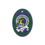 Strachan Scottish Clan Badge Plaid Ornament Gift. Christmas Tree Ornament Strachan Tartan Ornament,  ceramic ornament, personalized christmas ornaments, christmas tree ornaments, christmas door decorations, Plaid Ornament, Tartan Ceramic Ornament