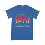Scotstee Shop - 40th Birthday Retro Limited Edition 1980 Quarantine Birthday Shirt