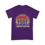 Scotstee Shop - 41 Year Old Gifts Vintage 1981 Birthday Shirt Limited Edition 41st Birthday Funny 41st Birthday T Shirts