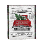 Tartan Blanket Vintage Red Truck with Christmas Tree Family Scottish Clan Cairns Hunting plaid blanket, red plaid blanket, buffalo plaid blanket, green plaid blanket, plaid fleece blanket, blue plaid blanket, red tartan blanket, tartan plaid blanket, black and white plaid blanket, , christmas plaid blanket, orange plaid blanket, tartan plaid throw blanket, pink plaid blanket, brown plaid blanket, buffalo check blanket