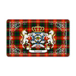Doormat - Welcome Mat Scottish Douglas of Roxburgh Tartan Door Mat, Plaid Doormat