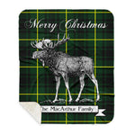 Scotstee Shop Plaid Tartan Blanket With Moose Clan MacArthur Modern Plaid Blanket, plaid blanket australia,plaid blanket canada,plaid christmas blanket,plaid fleece sherpa blanket,plaid sherpa blanket canada,plaid sherpa blanket lipstick,plaid sherpa blanket pink,plaid sherpa blanket queen