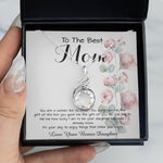 Rising Phoenix Necklace - To Mom - From Bonus Daughter - Woman Like No Other Mother's Day Necklace