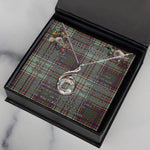 To My Beautiful Soulmate Necklace In Your Eyes I Have Found My Home Clan MacAndrew Tartan Rising Phoenix Necklace