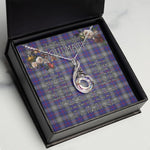 To My Beautiful Soulmate Necklace In Your Eyes I Have Found My Home Clan Kinnaird Tartan Rising Phoenix Necklace