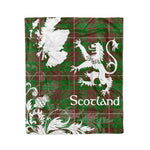 Tartan Plaid Fleece Blanket Tartan Blanket Thistle and Lion Scottish Clan MacKinnon Hunting Modern Plaid Blanket, tartan blanket, plaid blanket, red plaid blanket, buffalo plaid blanket, green plaid blanket, plaid fleece blanket, blue plaid blanket, red tartan blanket, tartan plaid blanket, black and white plaid blanket, christmas plaid blanket, orange plaid blanket, tartan plaid throw blanket, pink plaid blanket, brown plaid blanket, buffalo check blanket
