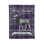 Tartan Blanket With Moose Clan RCAF Plaid Blanket Tartan Plaid Fleece Blanket, Christmas Blanket, tartan blanket, plaid blanket, red plaid blanket, buffalo plaid blanket, green plaid blanket, plaid fleece blanket, blue plaid blanket, red tartan blanket, tartan plaid blanket, black and white plaid blanket, christmas plaid blanket, orange plaid blanket, tartan plaid throw blanket, pink plaid blanket, brown plaid blanket, buffalo check blanket