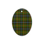 Walkinshaw Tartan Oval Ornaments, Christmas Tree Ornament, Plaid Christmas Ornaments, Ceramic Oval Christmas Tree Decoration, Tartan Oval Ornaments, Christmas Tree Ornament, Plaid Christmas Ornaments, Ceramic Oval Christmas Tree Decoration