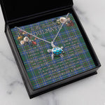 Sea Turtle Necklace To My Beautiful Soulmate Necklace In Your Eyes I Have Found My Home Clan Cockburn Ancient Tartan Blue Turtle Necklace
