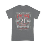 Vintage 21st Birthday 2000 Limited Edition Born In 2000 Gift Birthday Shirt - Scotstee Shop