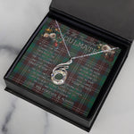To My Beautiful Soulmate Necklace In Your Eyes I Have Found My Home Clan Chisholm Hunting Ancient Tartan Rising Phoenix Necklace