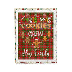 Personalized Gift Tartan Plaid Blanket Clan Hay Ancient With Christmas Cookie Baking Crew Christmas Gift Blanket, Plaid Blanket, Christmas Fleece Blanket, Christmas Blanket, Tartan Blanket, Scottish Blanket, Scotland Blanket, Family Name Blanket, Custom Blanket, Personalized Blanket