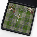 To My Beautiful Soulmate Necklace In Your Eyes I Have Found My Home Clan Cunningham Dress Green Tartan Cross Dancing Necklace