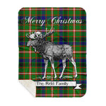 Scotstee Shop Plaid Tartan Blanket With Moose Clan Reid Green Plaid Blanket, plaid blanket australia,plaid blanket canada,plaid christmas blanket,plaid fleece sherpa blanket,plaid sherpa blanket canada,plaid sherpa blanket lipstick,plaid sherpa blanket pink,plaid sherpa blanket queen