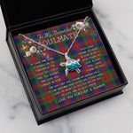 Sea Turtle Necklace To My Beautiful Soulmate Necklace In Your Eyes I Have Found My Home Clan Tennant Tartan Blue Turtle Necklace